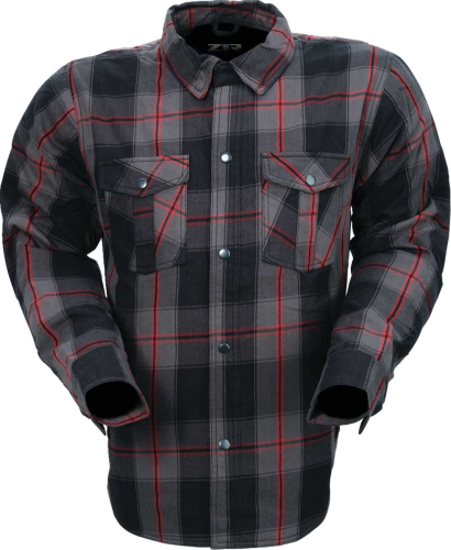 Z1R - Z1R Ashwood Flannel Shirts - 3040-3294 - Red - Medium