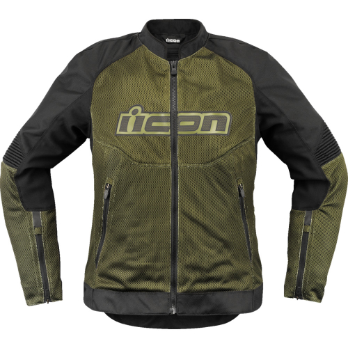 Icon - Icon Overlord3 Mesh Womens Jacket - 2822-1587 - Green - Medium