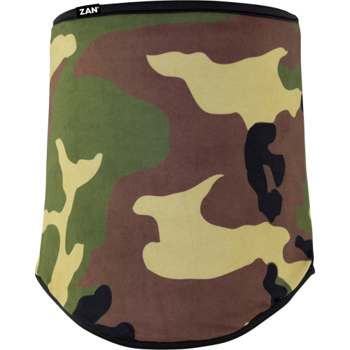 Zan Headgear - Zan Headgear SportFlex Series Neck Gaiter - WFL118 - Woodland Camouflage Flag - OSFM