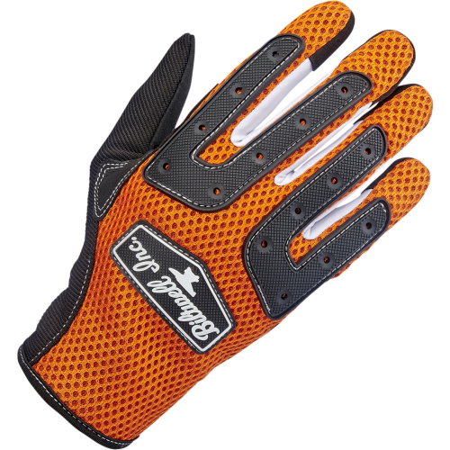 Biltwell Inc. - Biltwell Inc. Anza Gloves - 1507-0601-002 - Orange/Black - Small