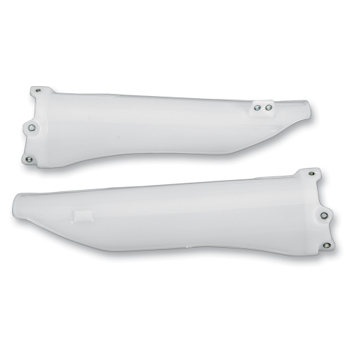 UFO Plastics - UFO Plastics Fork Slider Protectors - White - KA03778-280