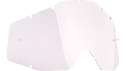 FMF Racing - FMF Racing Replacement Lens for PowerBomb/PowerCore Goggles - Anti-Fog - Clear - F-51001-010-02