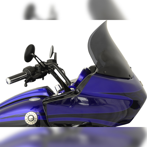 Klock Werks - Klock Werks Pro-Touring Flare Windshield - 14in. - Dark Smoke - KWW-01-0257