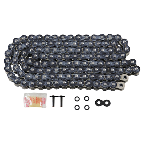 RK - RK 525 Max-X Chain - 120 Links - Black/Chrome - 525MAXX-120-BC
