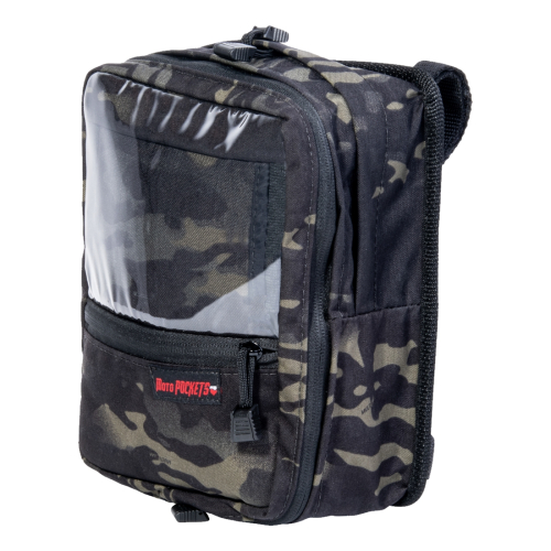 MotoPOCKETS - MotoPOCKETS Utility Bag - Black Camo - 40003BLKCAMO