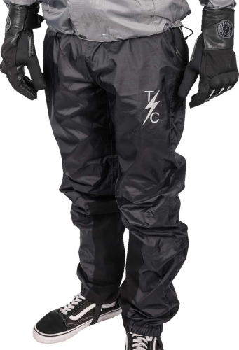 Thrashin Supply Company - Thrashin Supply Company Mission Rain Pants - TMJ-08-10 - Black - LG-XL