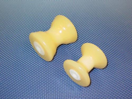Yates Rubber Corp - Yates Rubber Corp TPR Bow Roller - 4in. x 3-1/2in. x 1/2in. - 450Y