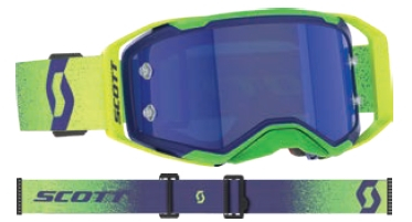 Scott USA - Scott USA Prospect 2.0 AMP Goggles - 421478-7914349 - Midnight Purple/Neon Yellow/AMP Blue Chrome Lens - OSFM