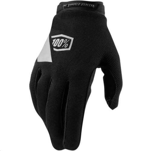 100% - 100% Ridecamp Womens Gloves - 11018-001-10 - Black - Large
