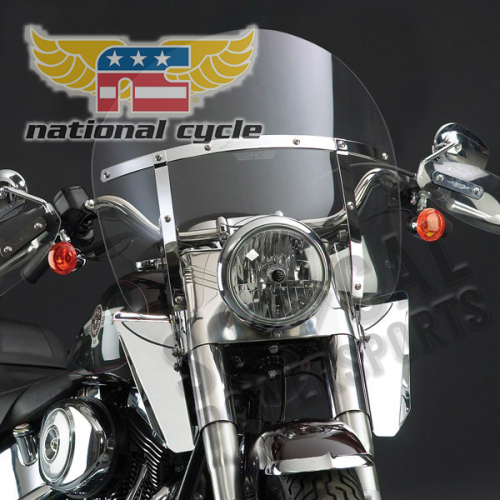 National Cycle - National Cycle SwitchBlade Chopped Windshield - Clear - N21427A