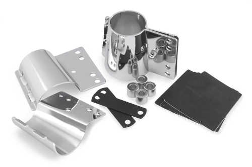 National Cycle - National Cycle Mount Kit for Heavy Duty Narrow Frame Windshield - Flat Black - KIT-HB
