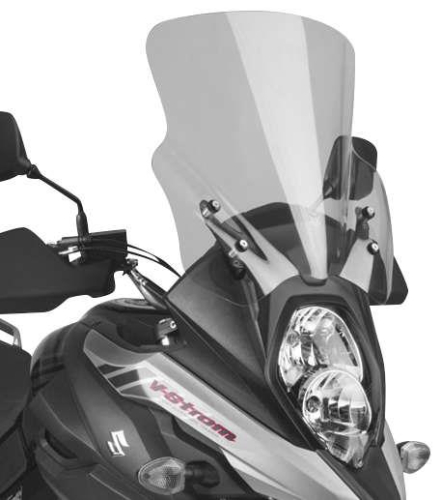 National Cycle - National Cycle VStream Windshield - 16.50in. - Light Tint - N20221