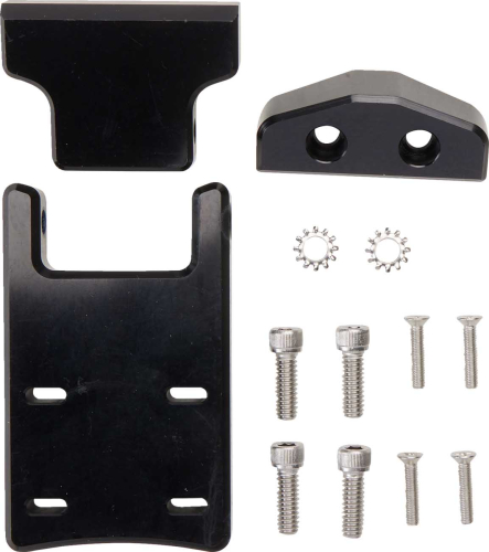 LA Choppers - LA Choppers Power Vision Mount for Performance Risers - Black - LA-7397-04B