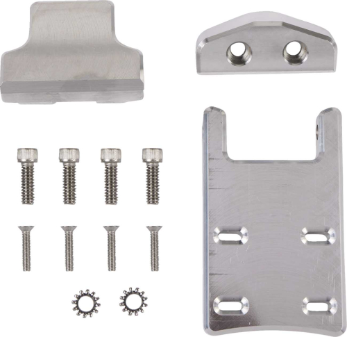 LA Choppers - LA Choppers Power Vision Mount for Performance Risers - Raw - LA-7397-04R