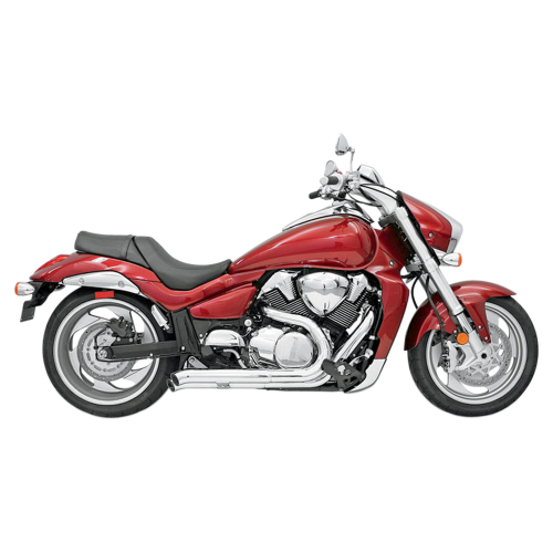 Bassani Manufacturing - Bassani Manufacturing Pro Street Turn Out Exhaust System - Chrome - SM9-3TO