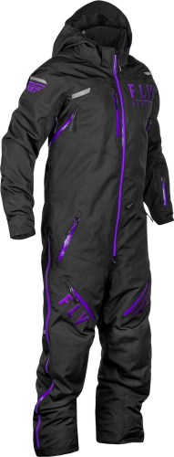 Fly Racing - Fly Racing Cobalt Shell Monosuit - 470-4359L - Black/Purple - Large