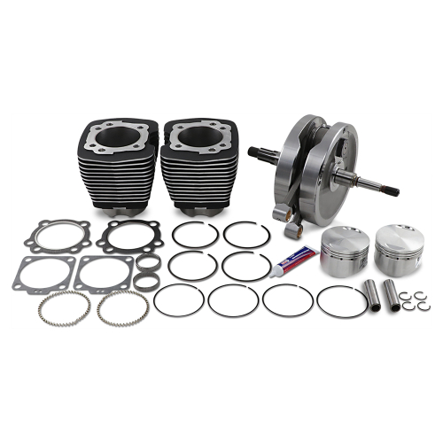 S&S Cycle - S&S Cycle 96in. Sidewinder Kit - Black - 91-7661