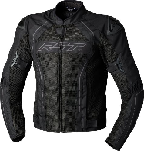 RST - RST S1 Mesh CE Jacket - 103117BLK-38 - Black/Black - X-Small