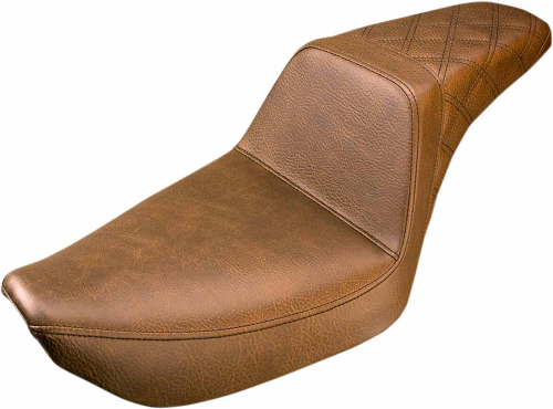 Saddlemen - Saddlemen Step-Up Rear LS Seat - Brown - 896-04-173BR
