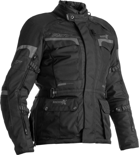 RST - RST Pro Series Adventure-X Womens Jacket - 102380BLK-08 - Black/Black - X-Small