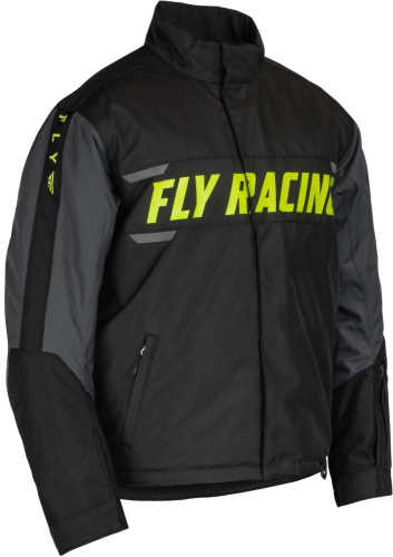 Fly Racing - Fly Racing Outpost Jacket - 470-55033X - Black/Gray/Hi-Vis - 3XL