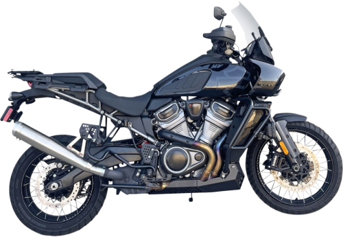 Bassani Manufacturing - Bassani Manufacturing 4in. Stainless Steel Slip-on Muffler - 1P187SS