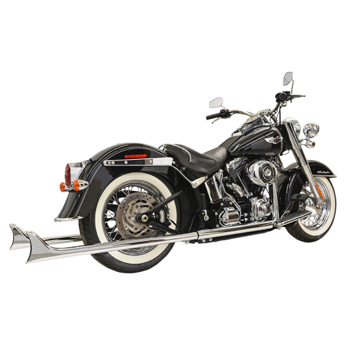 Bassani Manufacturing - Bassani Manufacturing True Duals with 39in. Fishtail Mufflers - 1S26E-39