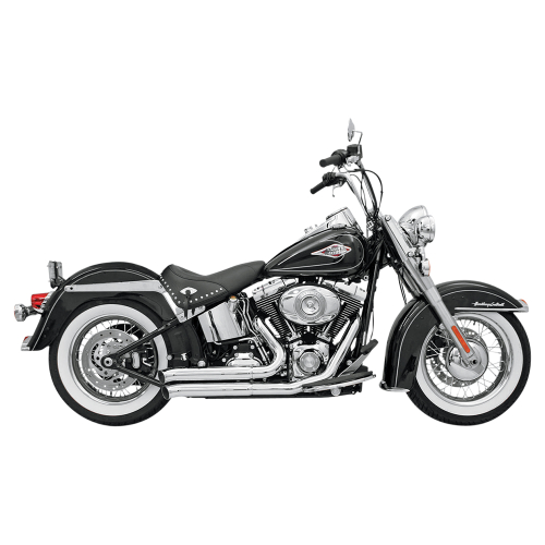 Bassani Manufacturing - Bassani Manufacturing FireSweep Exhaust System - Chrome - 12113D