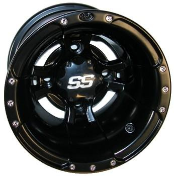 ITP - ITP SS112 Sport Wheel - 10x8 - 3+5 Offset - 4/115 - Black - 10SB13BX