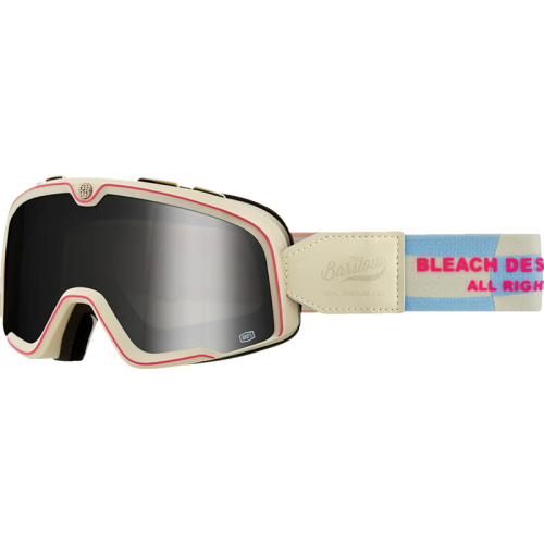 100% - 100% Barstow Vahna Goggles - 50000-00022 - Vahna/Black/White/Mirror Blue Lens - OSFM