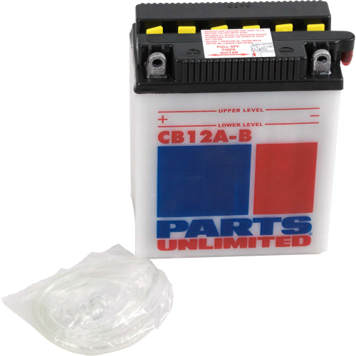 Parts Unlimited - Parts Unlimited 12V Heavy Duty Battery - CB12A-B