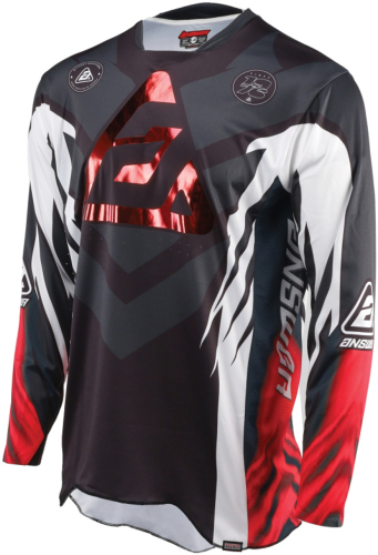 Answer - Answer Elite Xotic Jersey - 442502 - Crimson/Black - Medium