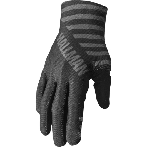 Thor - Thor Hallman Mainstay Slice Gloves - 3330-7301 - Charcoal/Black - X-Large
