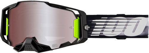 100% - 100% Armega Hiper Goggles - 50003-00014 - LightSpeed/Silver Mirror Lens - OSFM