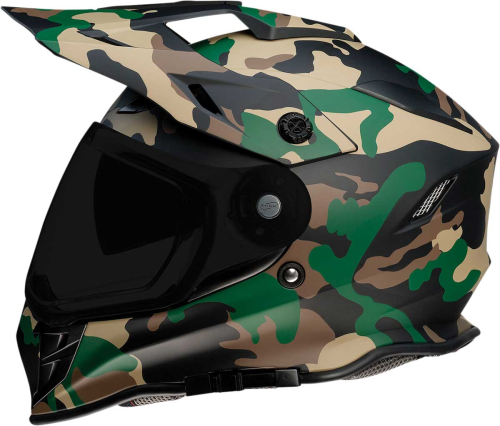Z1R - Z1R Range Camo Dual Sport Helmet - 0140-0082 - Woodland Camo - Small