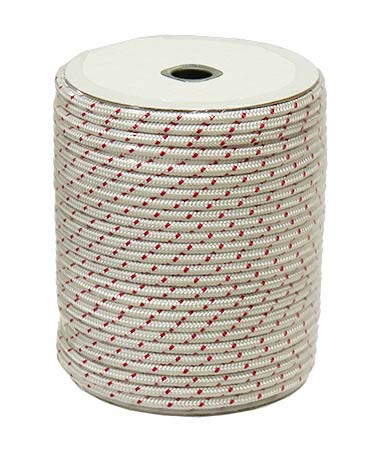 SP1 - SP1 Nylon Starter Rope - Polyester - White/Red - 11/64in. Diameter - SM-11033B-1