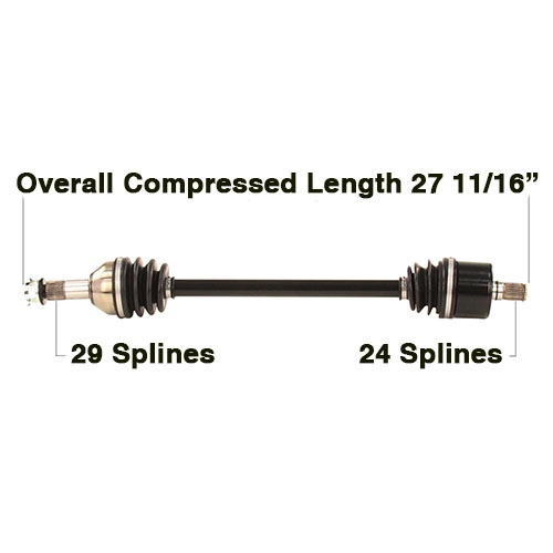TYTANEUM - TYTANEUM OE Style CV Axle - CAN-7086