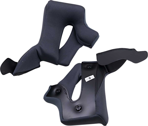 Z1R - Z1R Cheek Pads for Warrant Helmets - Sm (50mm) - Black - 0134-2684