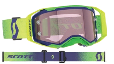 Scott USA - Scott USA Prospect 2.0 AMP Goggles - 421469-7914352 - Midnight Purple/Neon Yellow/AMP Rose Lens - OSFM