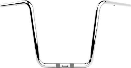 LA Choppers - LA Choppers 1-1/4in. Twin Round Handlebar - 16in. - Chrome - LA-7324-16C