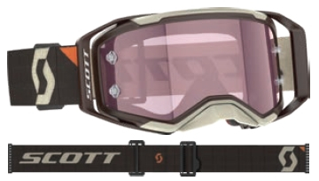 Scott USA - Scott USA Prospect 2.0 AMP Goggles - 421469-7699352 - Deep Brown/Beige/AMP Rose Lens - OSFM