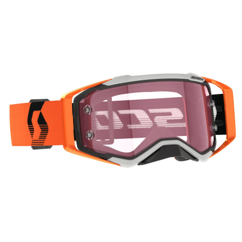 Scott USA - Scott USA Prospect Amplifier Goggles - 285536-1294352 - Gray/Orange/Red Mirror Rose Lens - OSFM
