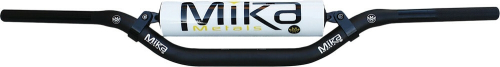 Mika Metals - Mika Metals 1 1/8in. Oversize Handlebar - MC BEND - White - MK-11-MC-WHITE