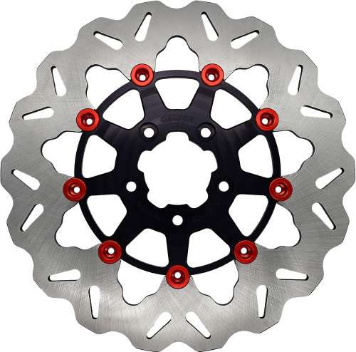 Galfer Brakes - Galfer Brakes Standard Wave Brake Rotor - Red - DF680CW-B-R