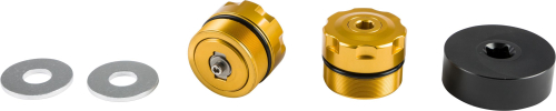 Patriot Suspension - Patriot Suspension Preload Adjusters - 49mm - Gold - 491G