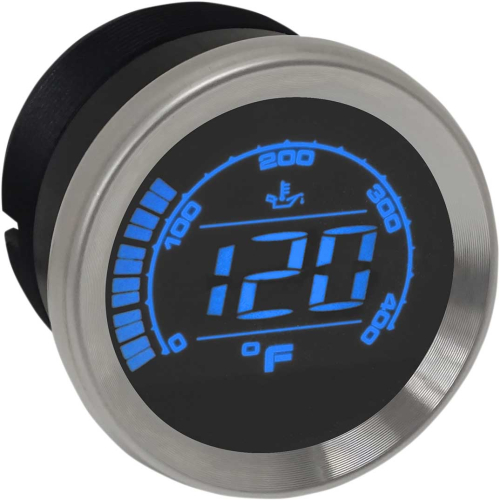 Koso North America - Koso North America Oil Temperature Gauge - Silver - 2in. - BA050500