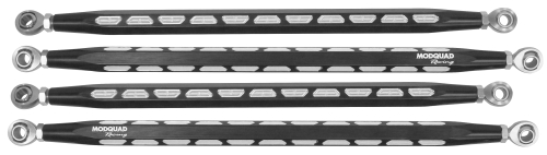 ModQuad - ModQuad Hex Rear Radius Rods - 12mm - Black-Recut - RZR-RR-1KT-HEX
