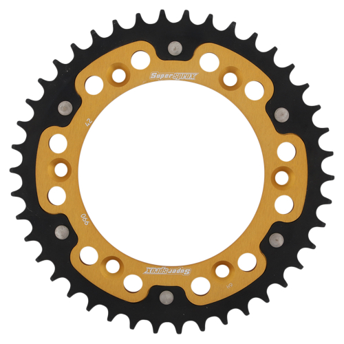 Supersprox - Supersprox Stealth Rear Sprocket - 42T - RST-990-42-GLD