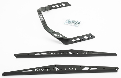 Skinz Protective Gear - Skinz Protective Gear NXT LVL Rear Bumper - Flat Black - NXPRB234-FBK