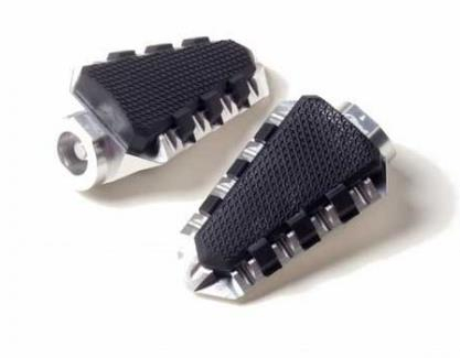 PUIG - PUIG Trail Footpegs - Offroad - Silver - 7319P